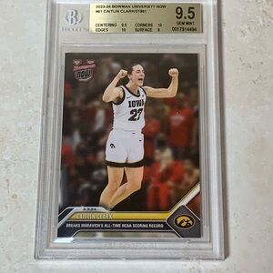 Caitlin Clark Bowman University Now Graded 9.5